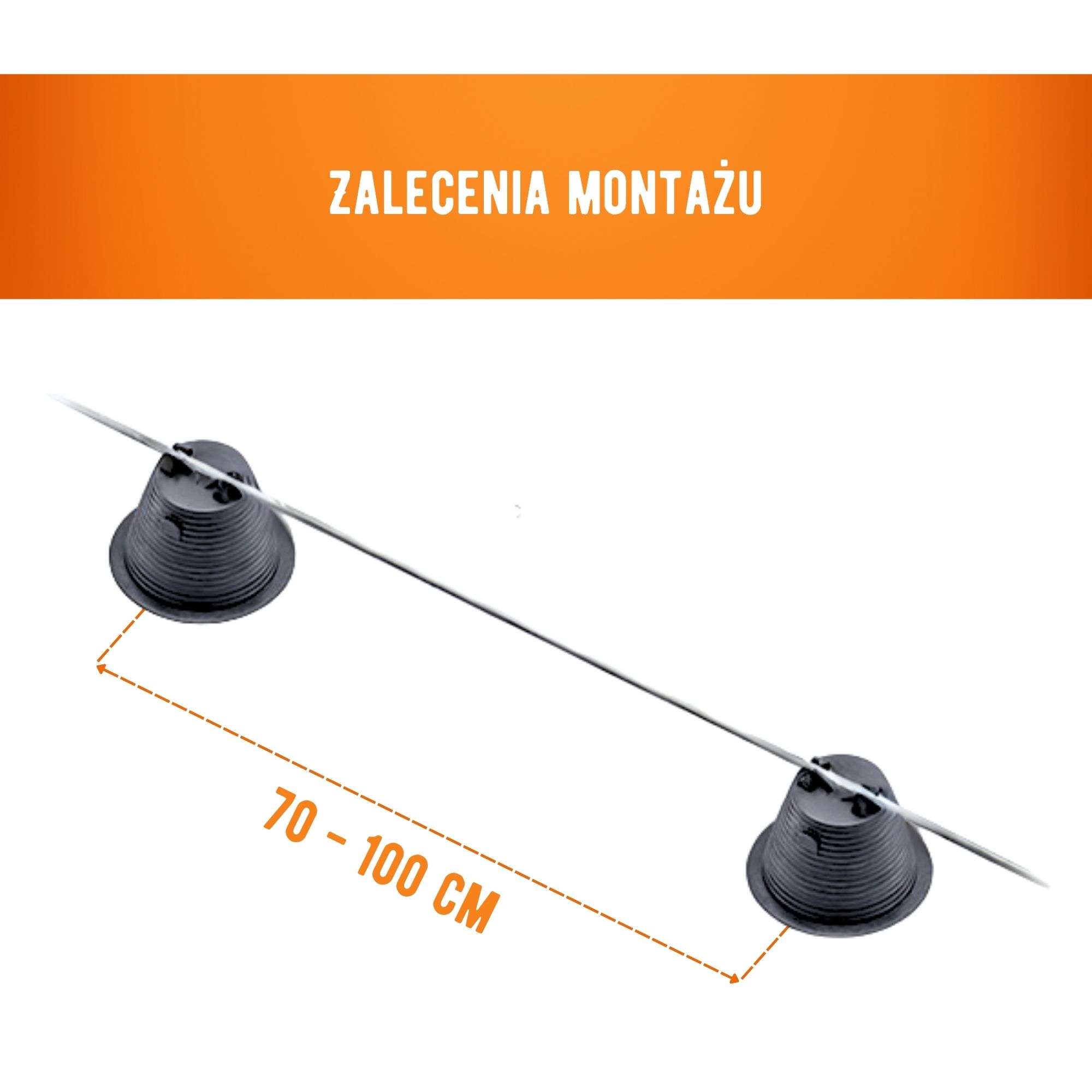 Uchwyt dachowy odgromowy 8mm - Haus-Held zdjęcie 4