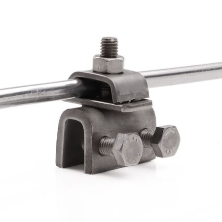 Falzklemme Inox V4A für Draht Ø8-10 mm