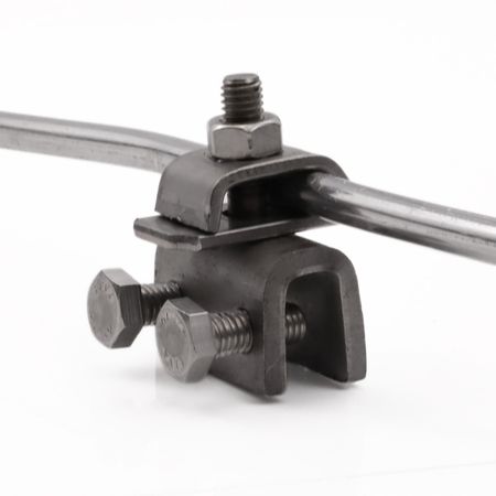 Falzklemme für Draht Ø8-10 mm Verzinkter Stahl