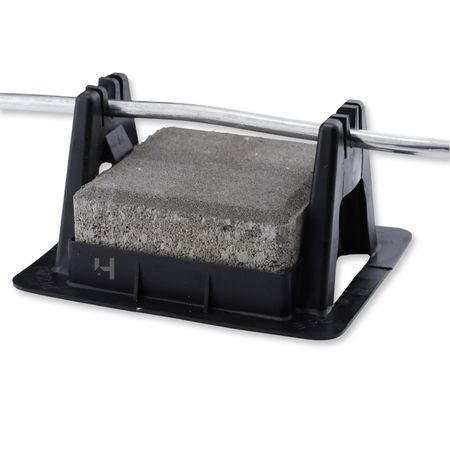 Uchwyt dachowy do drutu odgromowego - Ø8-10 mm