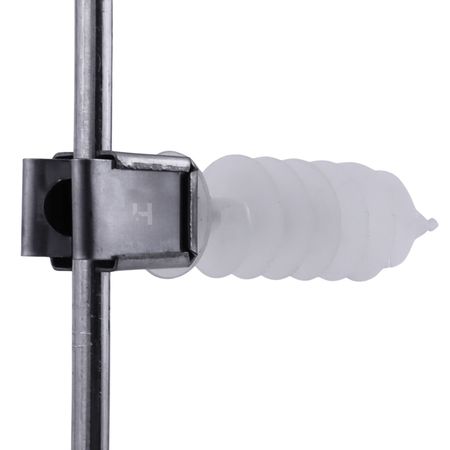 Uchwyt do drutu odgromowego do styropianu na zatrzask